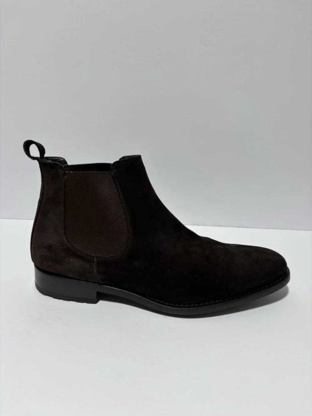 To Boot New York Men’s Brown Suede Chelsea Boots, Size 12 M